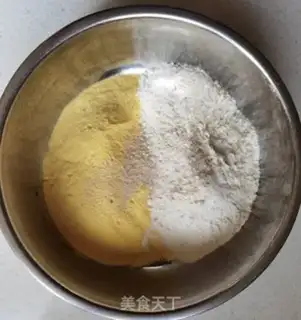 Make Milky corn noodles step 1