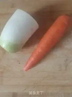 Make Dust radish step 0