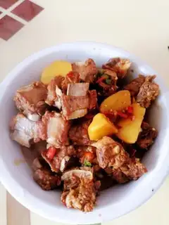 Make Potato burn ribs step 8