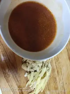 Make Red-burned shrimp step 0