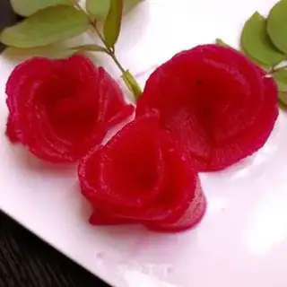 Make Autumn roses step 13