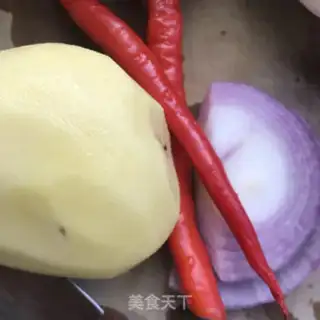 Make Pot potato shrimp step 1