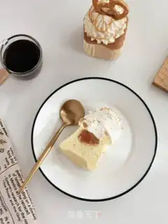 Make Orange juice caramel cream cup step 11