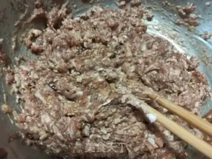 Make Pork dumplings step 6