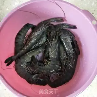 Make Garlic shrimp step 0