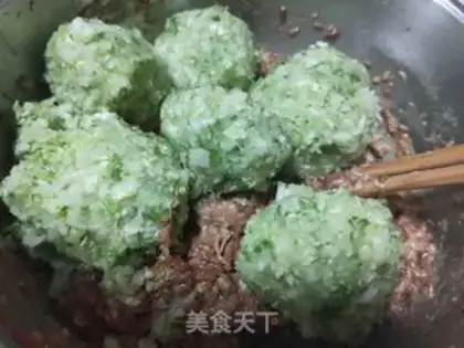 Make Pork dumplings step 10