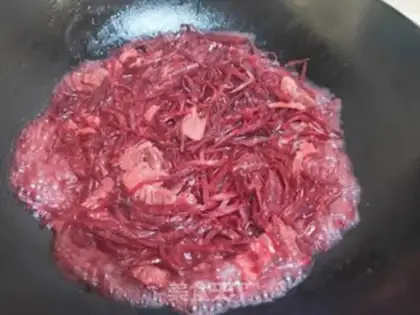 Make Meatloaf, purple head step 9