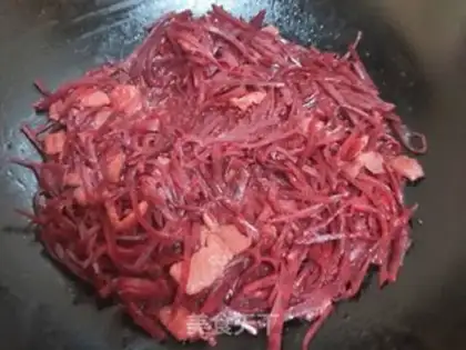 Make Meatloaf, purple head step 10