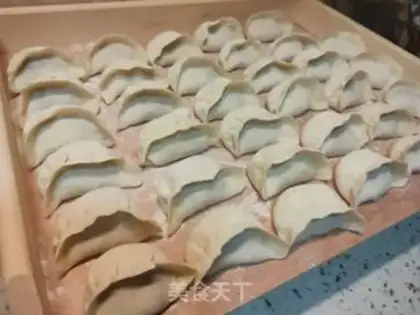 Make Pork dumplings step 13