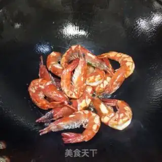 Make Garlic shrimp step 6