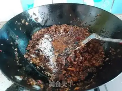 Make Frozen meat sauce step 7