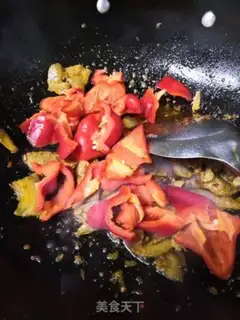 Make Chili fried meat step 8