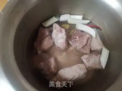Make radish steak soup step 4