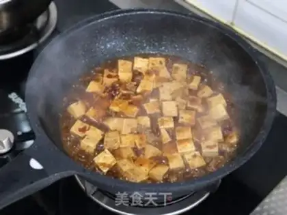 Make Spicy tofu step 6