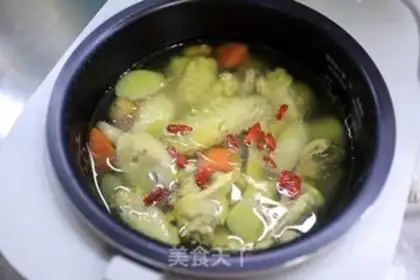 Make Fresh food for chicken soup step 6