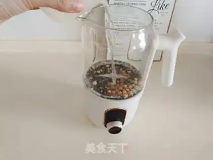 Make Quinoa black sesame soy sauce step 3