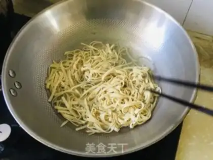 Make Carrot, tofu skin step 0
