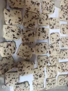 Make Cranberry cookies step 7