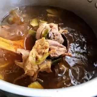 Make Roasted chicken soup step 9