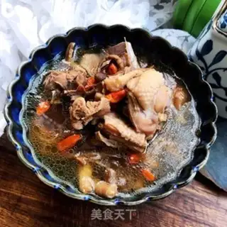 Make Roasted chicken soup step 12
