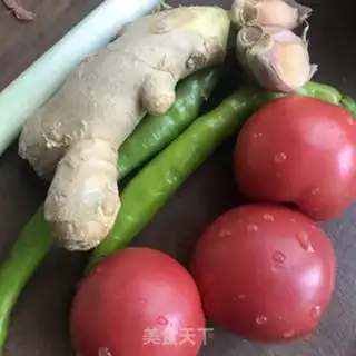 Make Tomato, double-coloured vegetables step 0