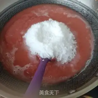 Make A mountain cake step 12