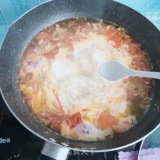 Make Sourball spinach noodles step 10