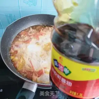 Make Sourball spinach noodles step 11