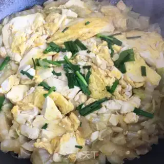 Make Egg tofu stew step 12