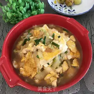 Make Egg tofu stew step 14