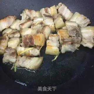Make Chestnut mushroom red meat step 7