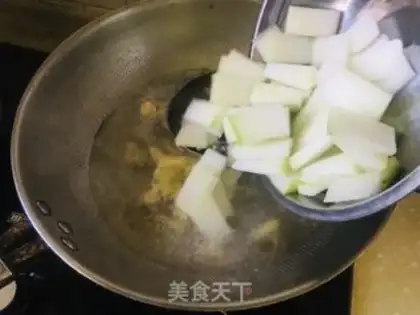 Make The ginseng cucumber soup step 5