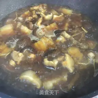 Make Chestnut mushroom red meat step 8