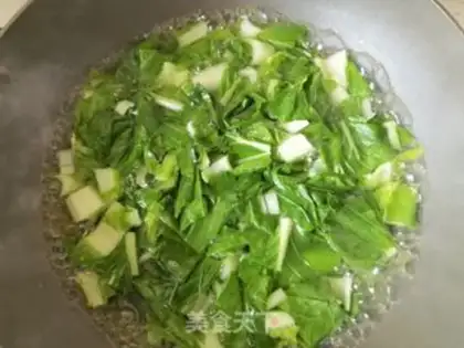 Make Creaming cabbage step 2