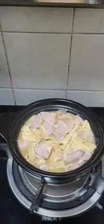 Make Puffy intestines step 8