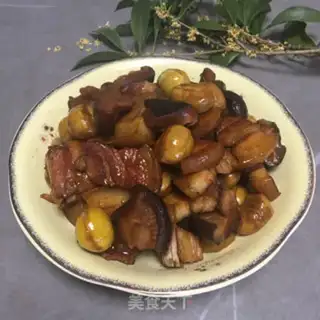 Make Chestnut mushroom red meat step 12