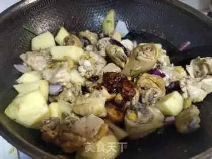 Make Red chicken step 6