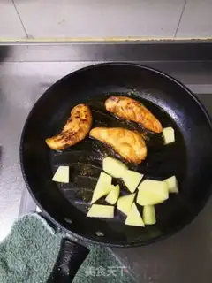 Make Fried chicken chest step 4
