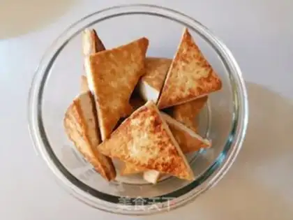 Make Tomato tofu step 1