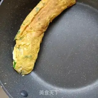 Make Onion thick egg fever step 13