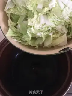 Make The cabbage stew step 2