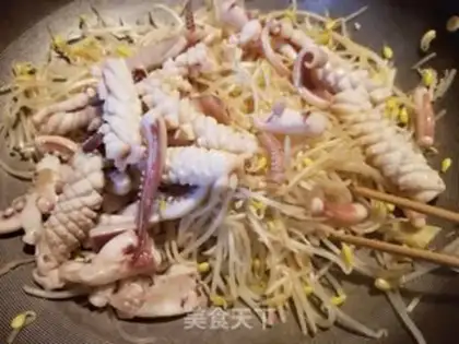 Make New squid, soybean bud step 11