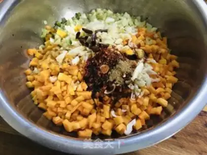 Make Pumpkin bun step 4