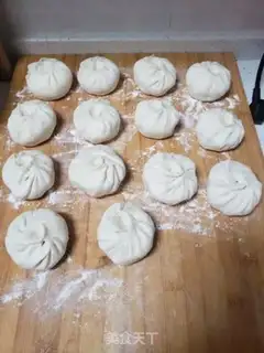 Make Green tofu buns step 11