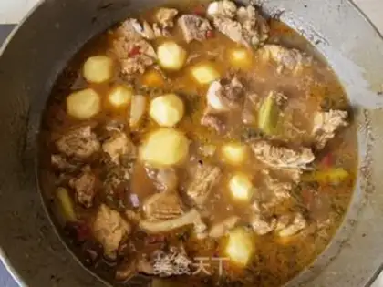 Make Steakbone stew of potatoes step 12