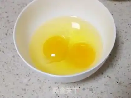 Make Egg porridge step 2
