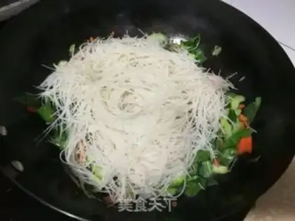 Make A green carrot and rice powder step 7
