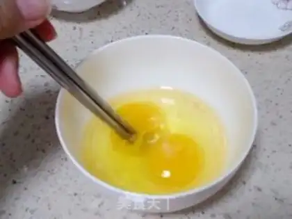 Make Egg porridge step 4