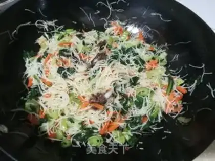 Make A green carrot and rice powder step 8