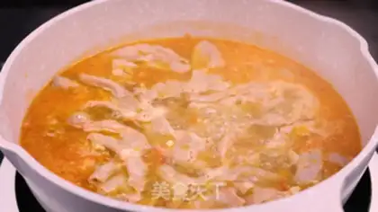 Make Sour soup, fat cow step 22